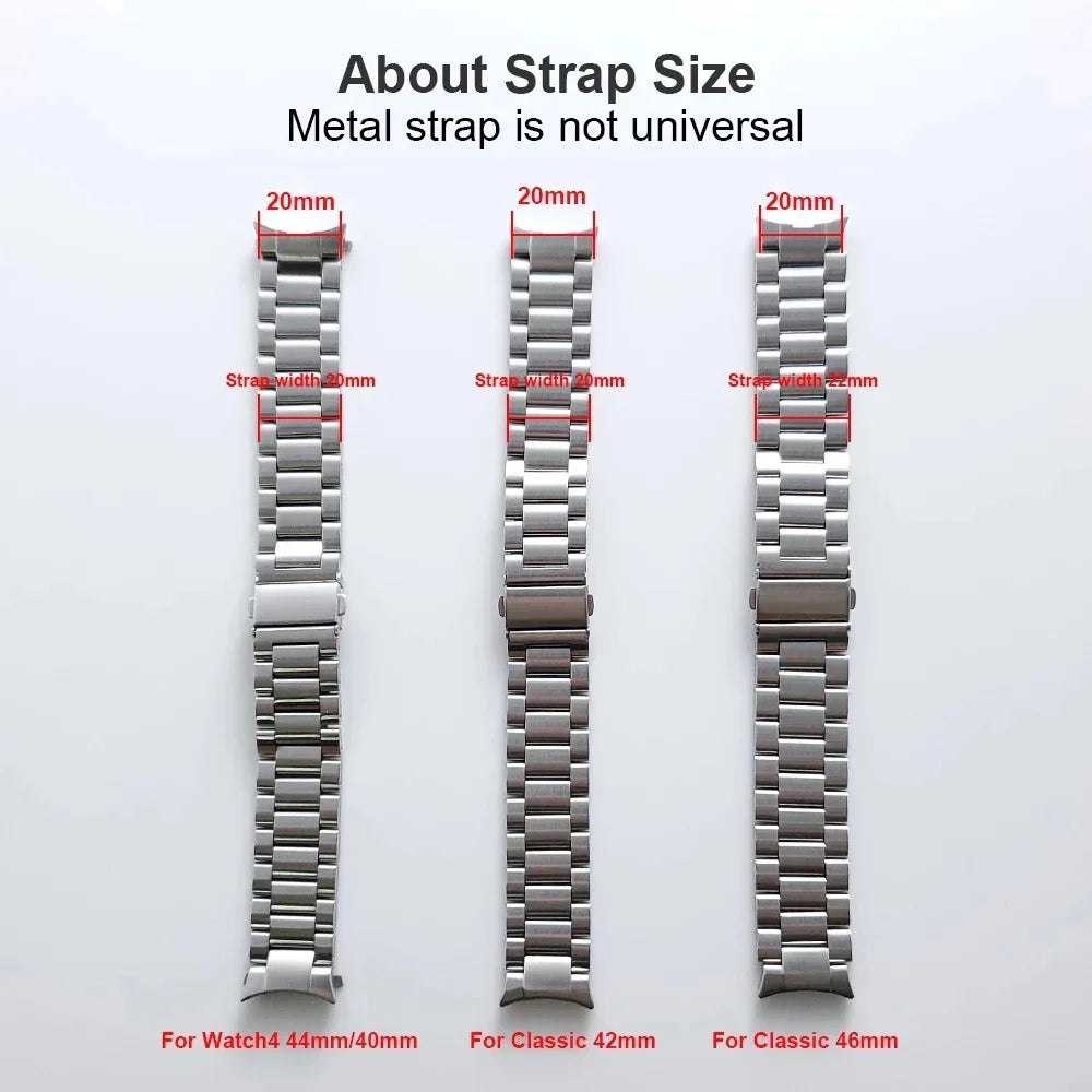No Gaps Band For Samsung Galaxy Watch 7/ 7 LTE 44mm Watch6 4 5Pro 45mm 44mm 40mm