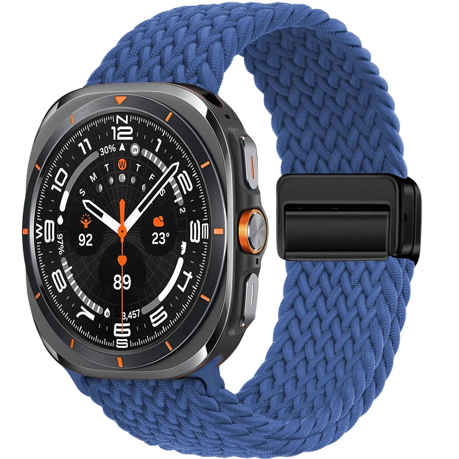 Magnetic Nylon Braided sport Bracelet Correa Galaxy Watch 7 Ultra Band