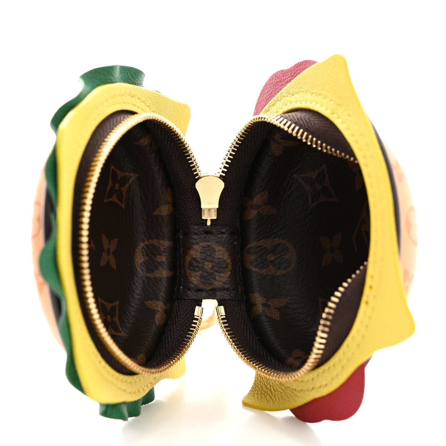 Hamburger Bag Charm