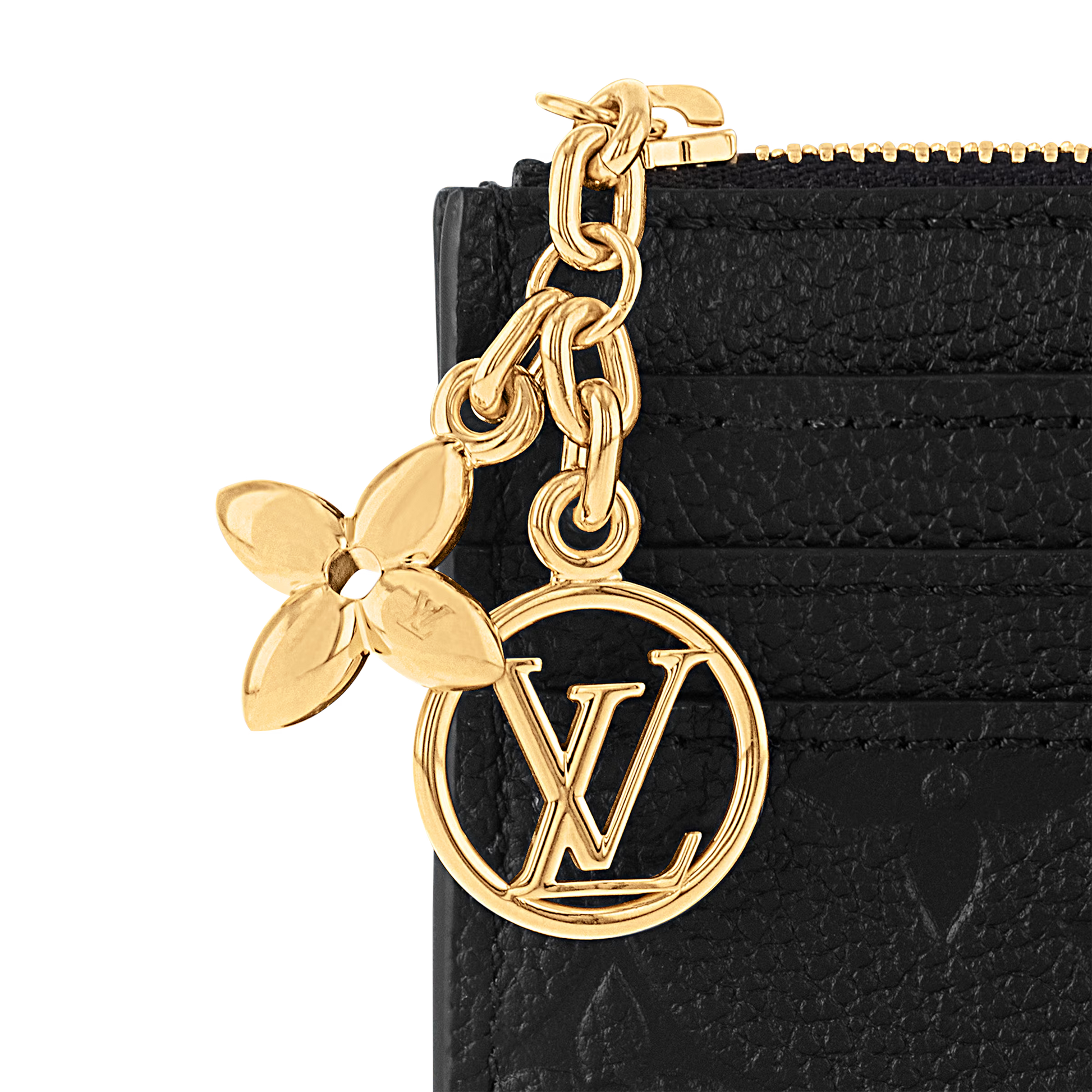 Flora Monogram Card Holder