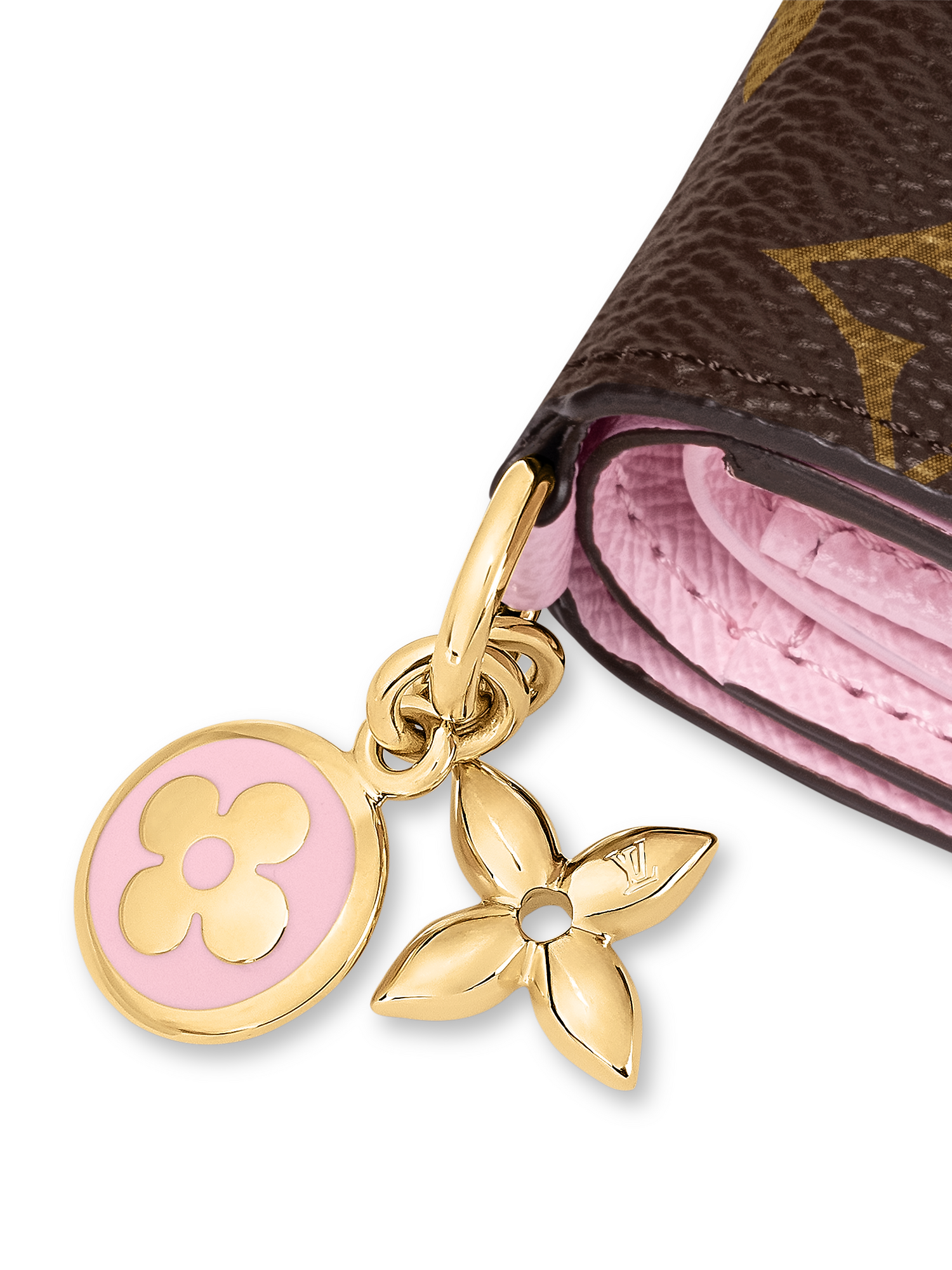 LV Charms Pocket Wallet
