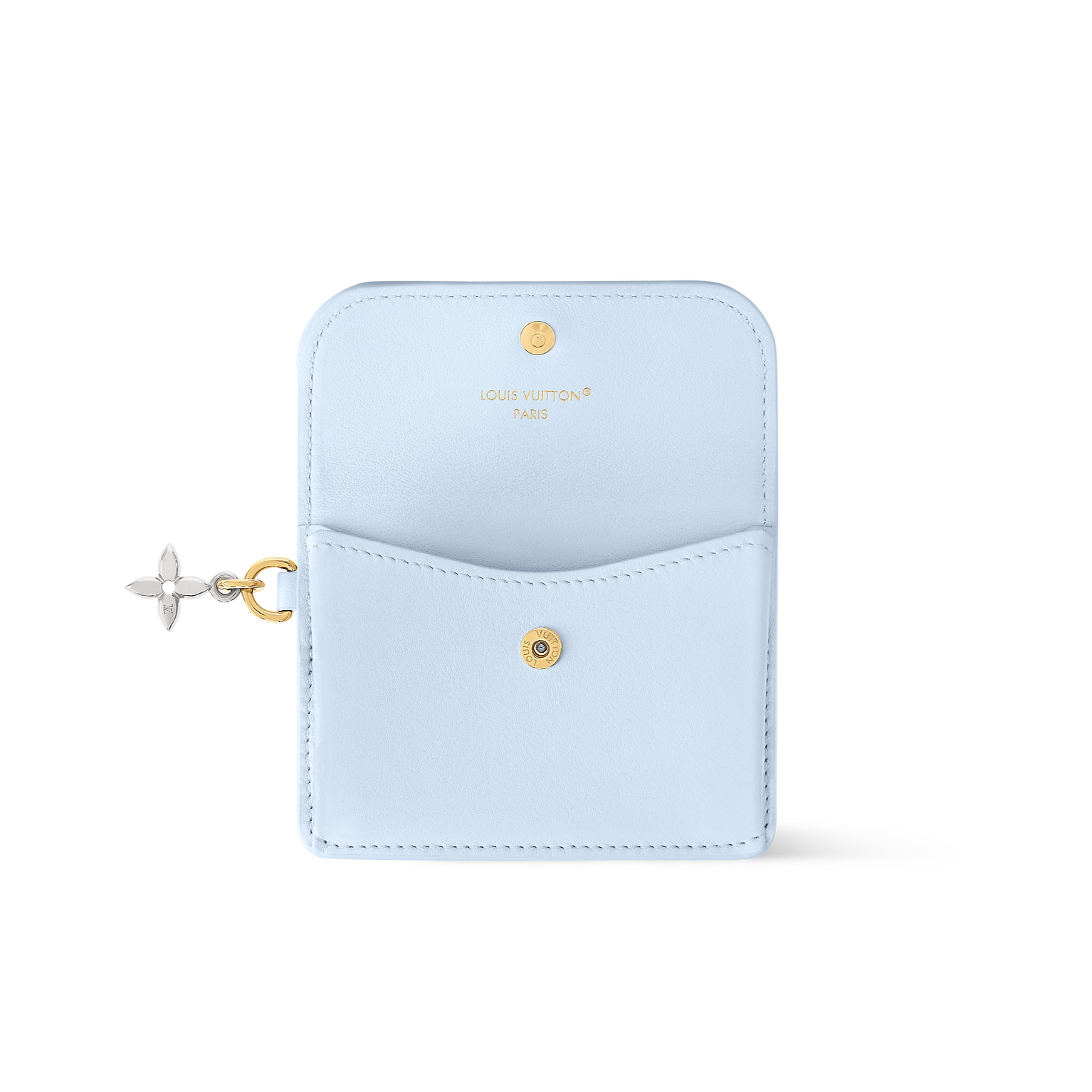 Tiny Recto Verso Card Holder LV Bloom