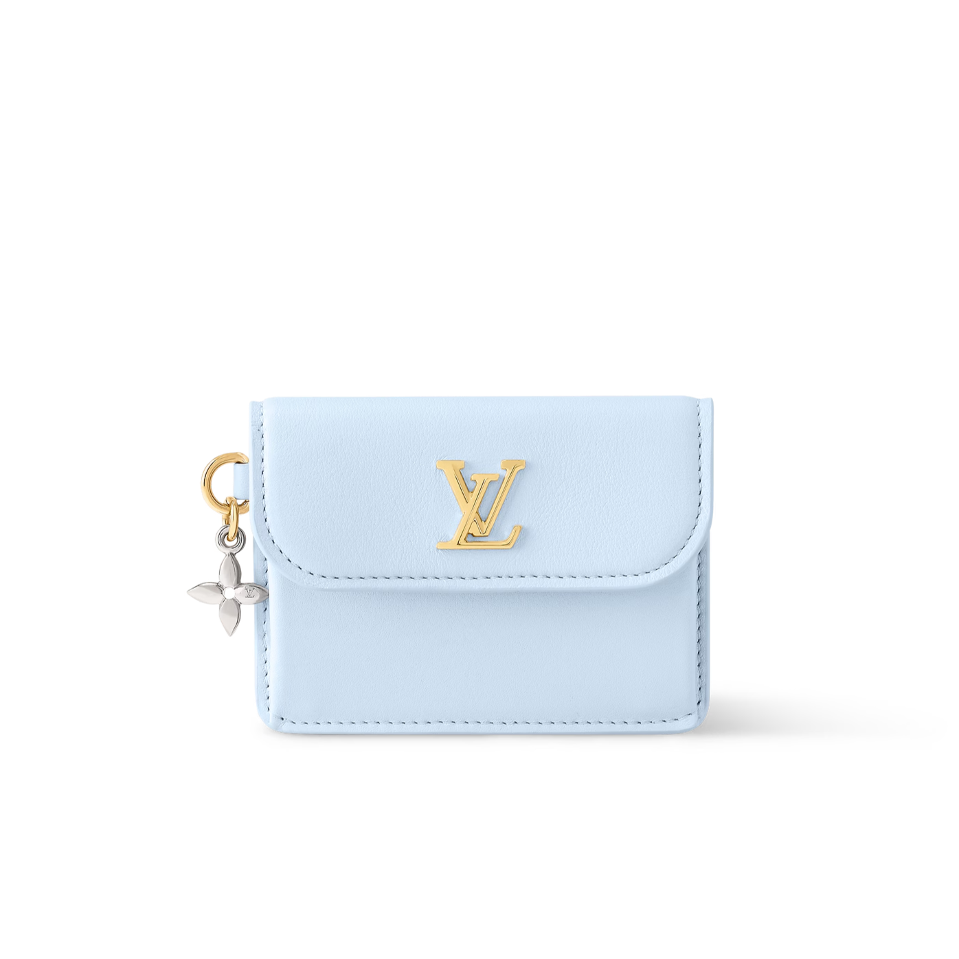 Tiny Recto Verso Card Holder LV Bloom