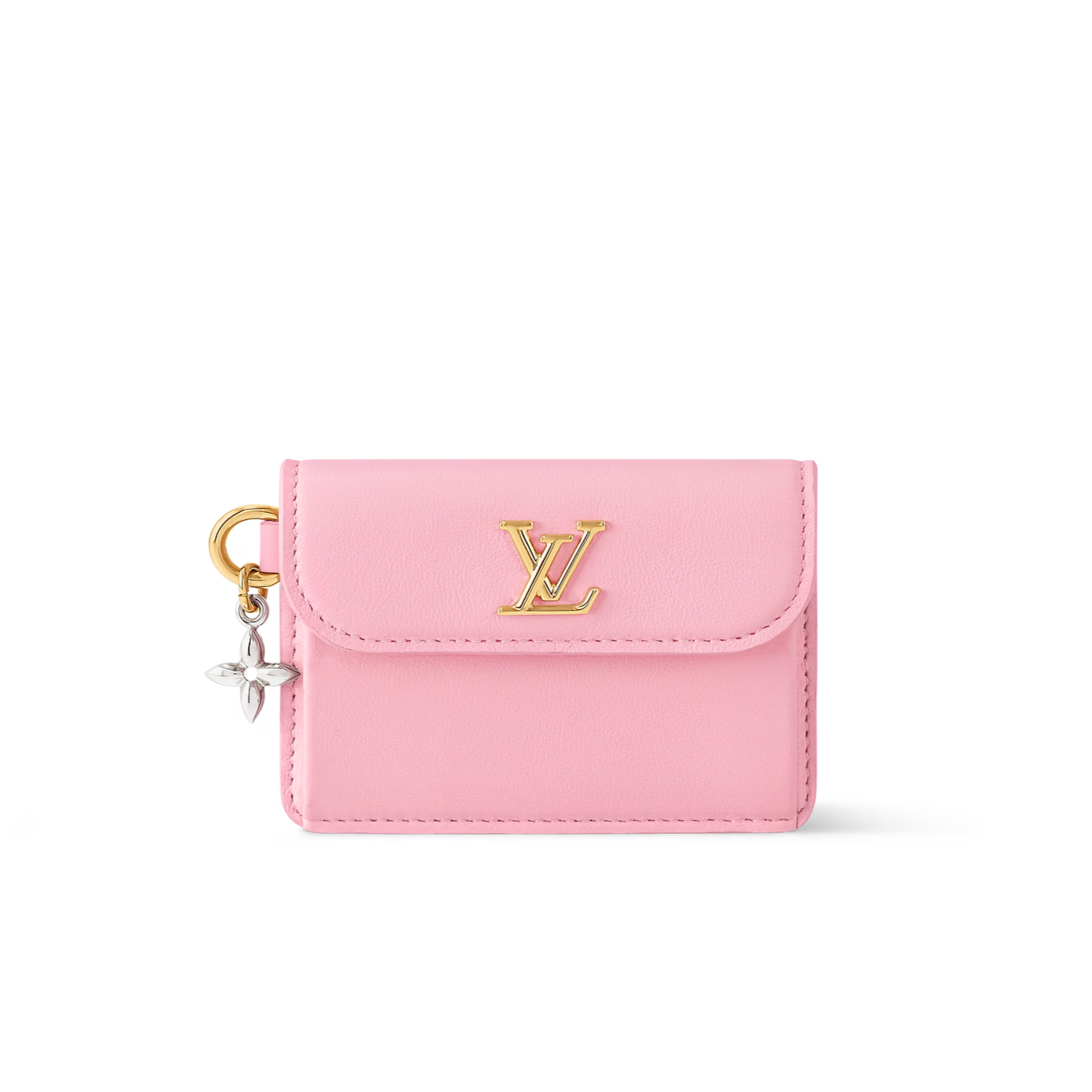 Tiny Recto Verso Card Holder LV Bloom