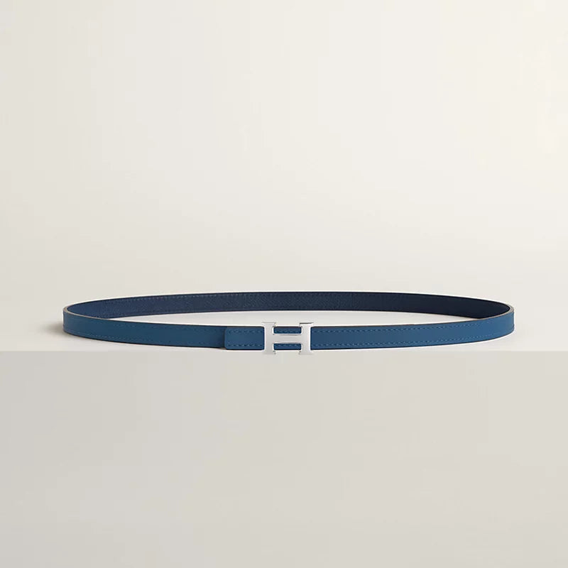 Mini 5382 belt buckle & Reversible leather strap 13 mm