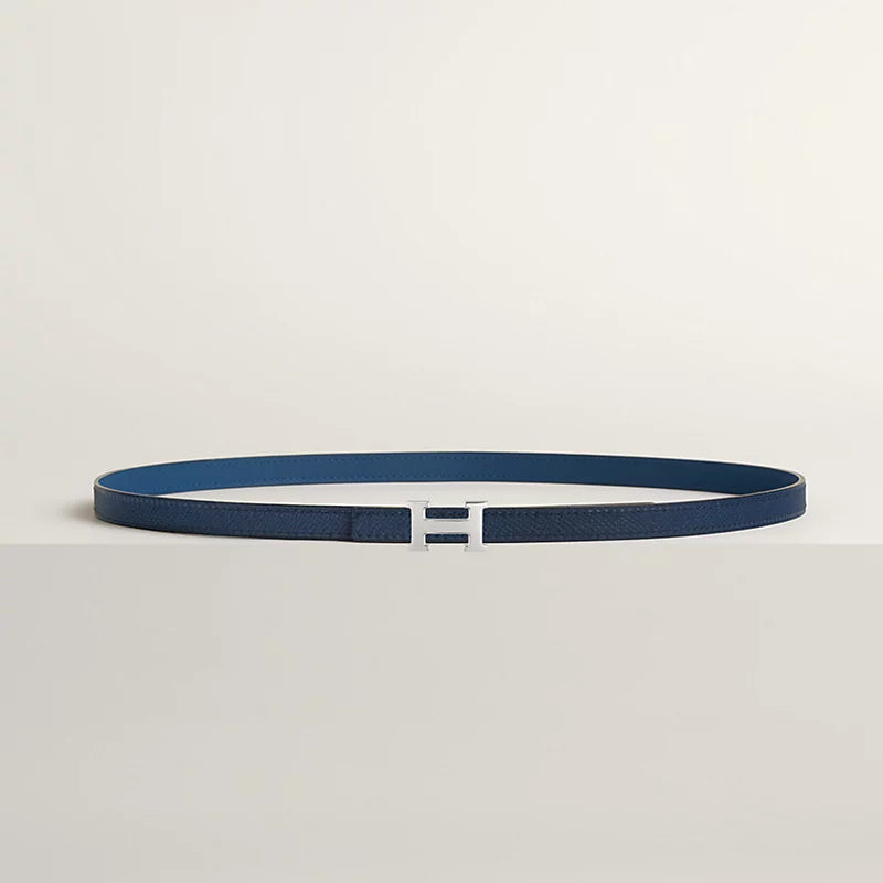 Mini 5382 belt buckle & Reversible leather strap 13 mm